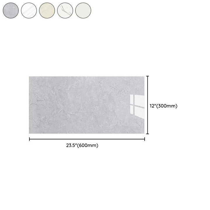 Lisslune | Individual Tiles Wallpaper PVC Stain Resistant Peel and Stick Tiles Wall Tile