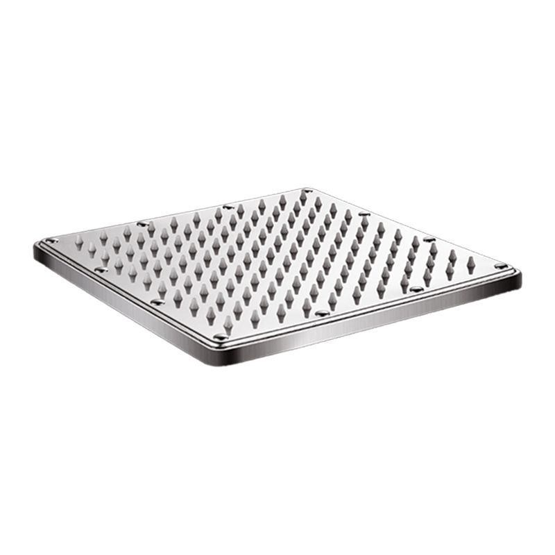Lisslune | Contemporary Showerhead Combination Dual Showerhead Stainless Steel Wall-Mounted Showerhead