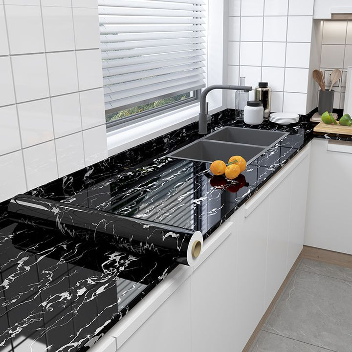 Lisslune | Rectangular Peel & Stick Mosaic Tile Modern PVC Peel & Stick Field Tile