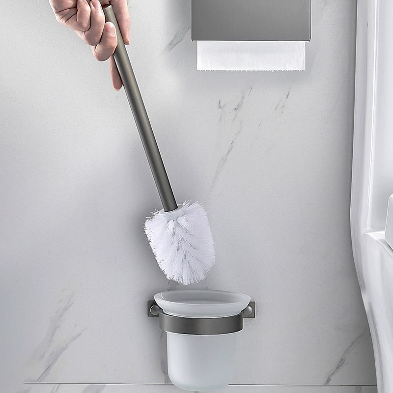 Lisslune | Modern Chrome Bathroom Accessories Set Aluminum Bathroom Fixtures Set