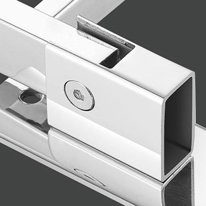 Lisslune | Modern Bath Set Stainless Steel Bath Shelf Paper Holder Bathroom Accessories Set