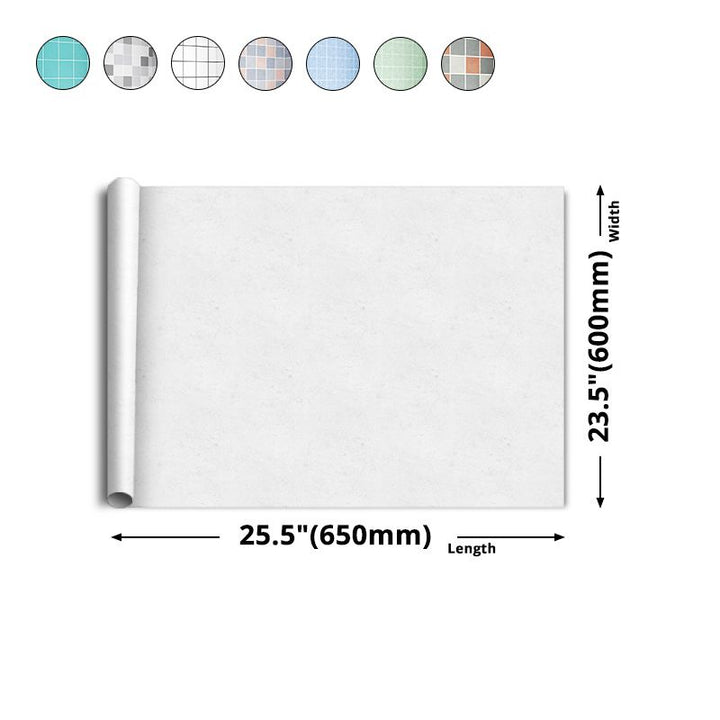 Lisslune | PVC Peel and Stick Tiles Modern Peel and Stick Back Wall Tile