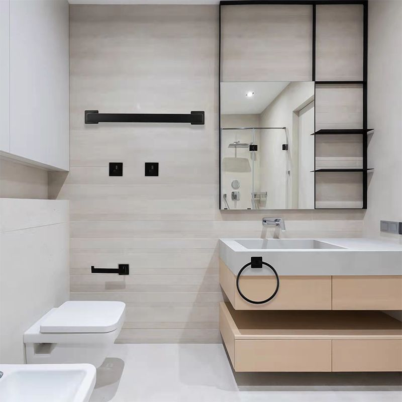 Lisslune | Stainless Steel Bathroom Accessories Single Piece or in Set Modern Bathroom Set