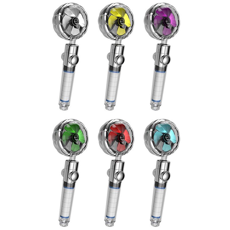 Lisslune | Contemporary Hand Shower Round Plastic Hand Shower with Adjustable Spray Pattern