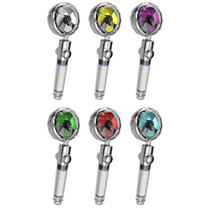 Lisslune | Contemporary Hand Shower Round Plastic Hand Shower with Adjustable Spray Pattern