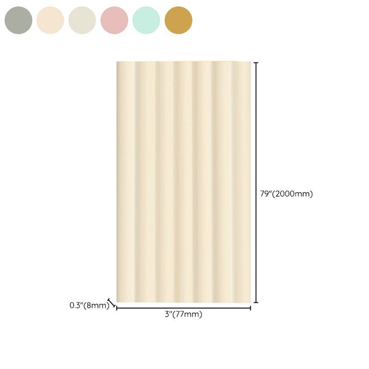Lisslune | Color Block Upholstery Wall Panel Self-adhesive Foam Interior Wall Tile