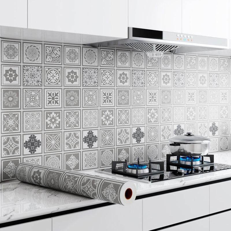 Lisslune | Modern Smooth Mosaic Tile Peel and Stick Wall Tile for the Kitchen