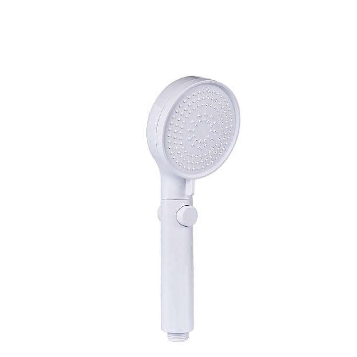 Lisslune | Modern Round Hand Shower 3 Spray Patterns Wall Mounted Hand Shower