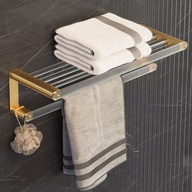 Lisslune | 6-piece Bathroom Set Aluminum and Acrylic Bathroom Accessories Hardware Set