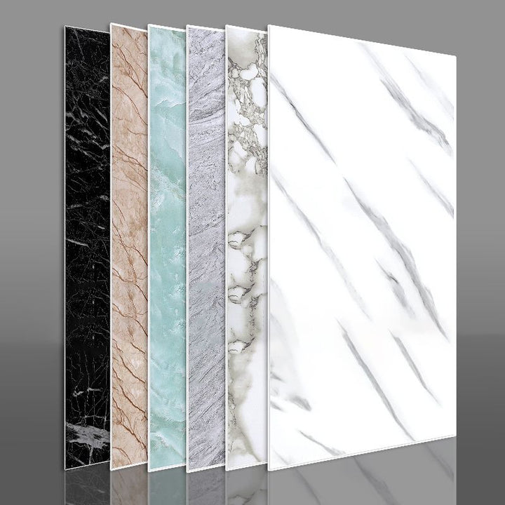 Lisslune | PVC Mosaic Tiles Peel and Stick Tile Kitchen Waterproof Backsplash Peel and Stick Wall Tile