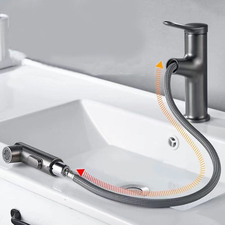 Lisslune | Contemporary Style Faucets Widespread Lever Handles Faucets for Bathroom