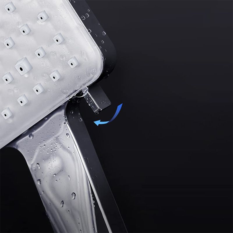 Lisslune | Square modern handheld shower head leak-proof wall-mounted shower head