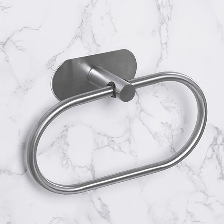 Lisslune | Stainless Steel Bathroom Fittings Set Modern Simple Bathroom Set