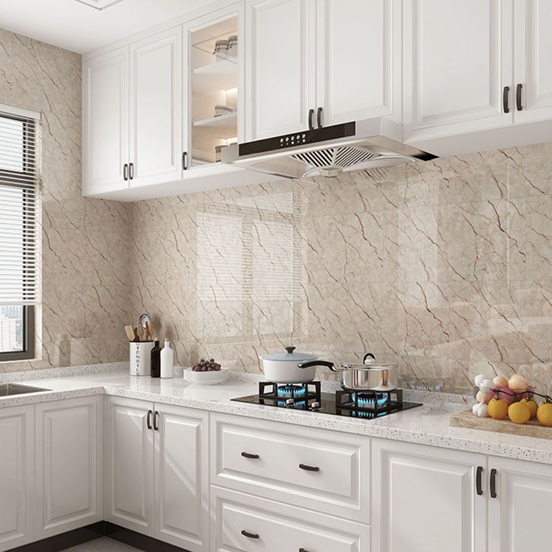 Lisslune | Modern Marbling Single Plate Waterproof Back Wall Rectangular Wall Tile