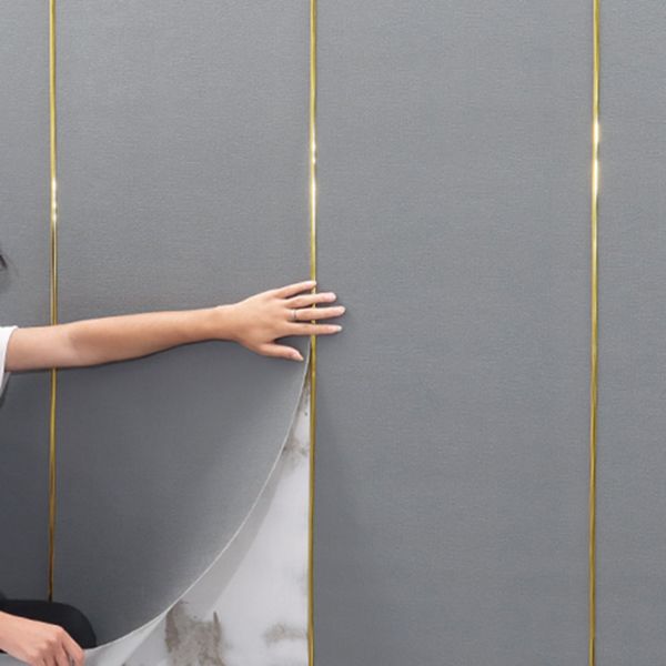 Lisslune | Contemporary Wall Plank Textured Bathroom Living Room Roll Wall Panels