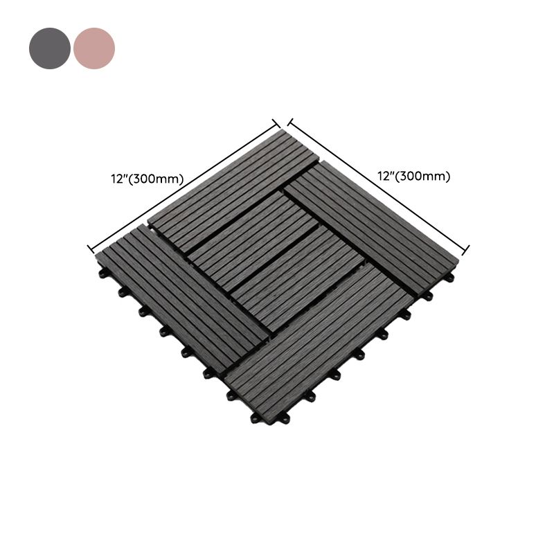 Lisslune | Striped pattern terrace tiles interlocking tiles kit outdoor patio