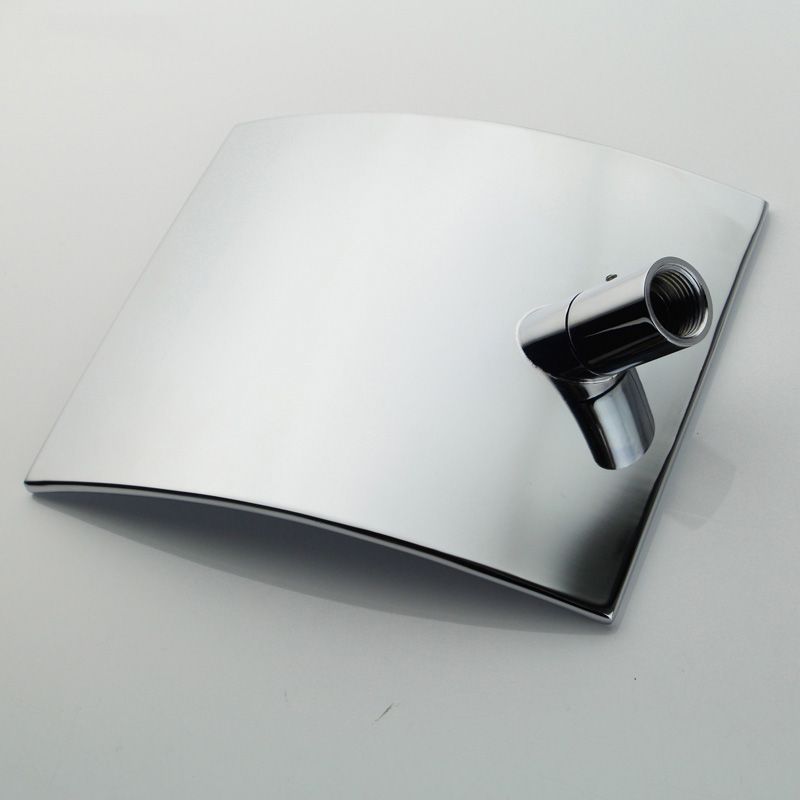 Lisslune | Modern Wall-Mounted Bathroom Faucet Low Arc Solid Brass Faucet