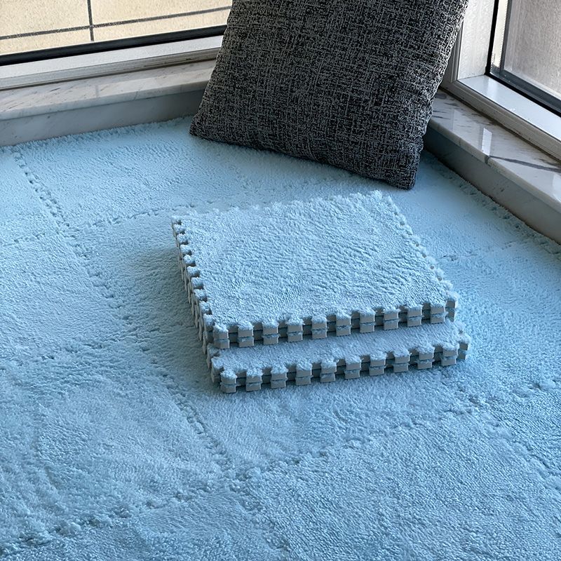 Lisslune | Modern carpet tiles level loop snap system square bedroom carpet tiles