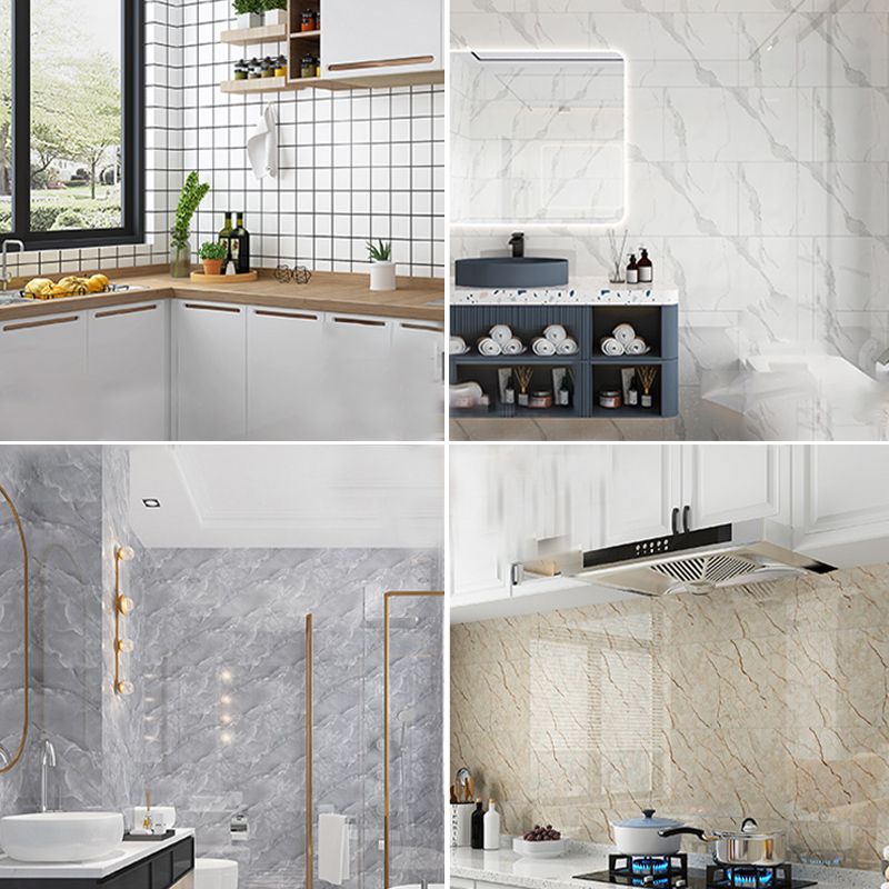 Lisslune | Rectangular fireproof tile PVC Single Peel & Stick tile for Backsplash Wall