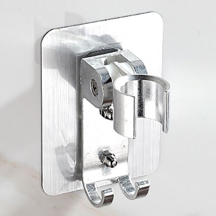 Lisslune | Contemporary Silver Round Shower Head Water Efficient Standard Spray Head