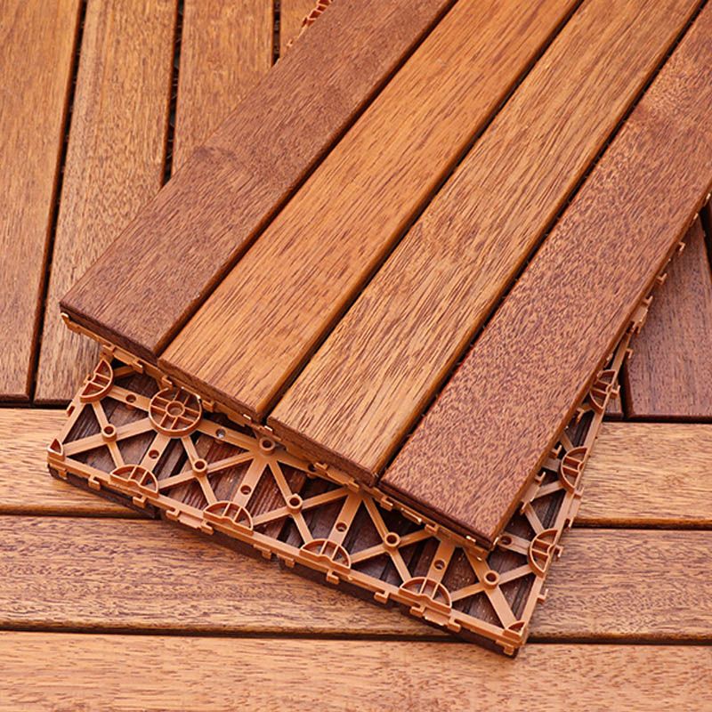 Lisslune | Wood Decking Waterproof Composite Paving Tiles