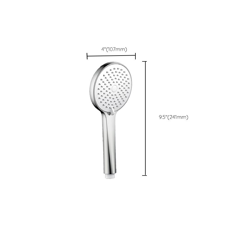 Lisslune | Round Self-Cleaning Handheld Shower Adjustable Water Flow Wall Mounted Hand Shower
