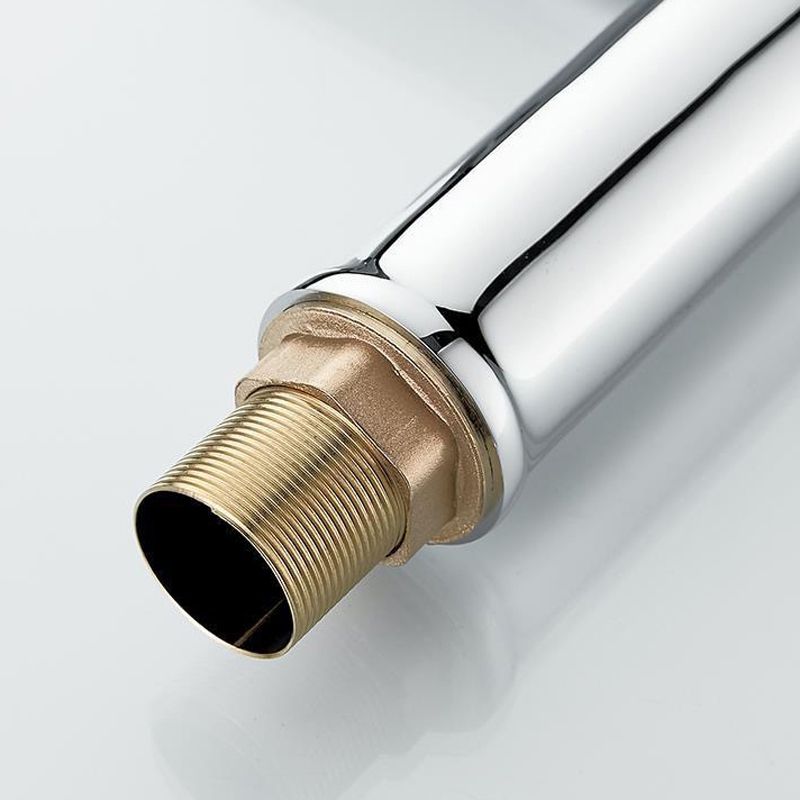 Lisslune | Glam Vessel Sink Faucet Brass Lever Handles with Water Hose Sink Fixture