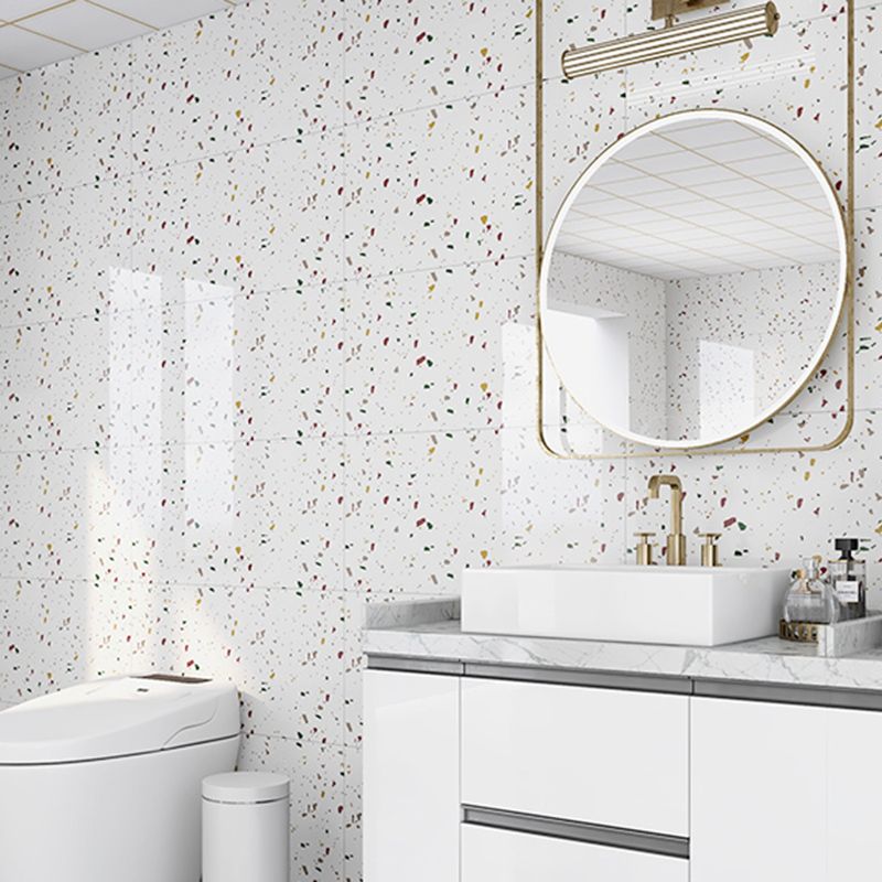 Lisslune | Modern Peel and Stick Back Panel Rectangular Peel and Stick Back Panel Wall Tile