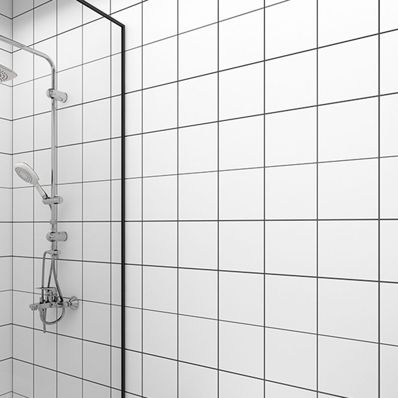 Lisslune | Grid Mosaic Peel & Stick Tile Waterproof Wallpaper for Back Wall