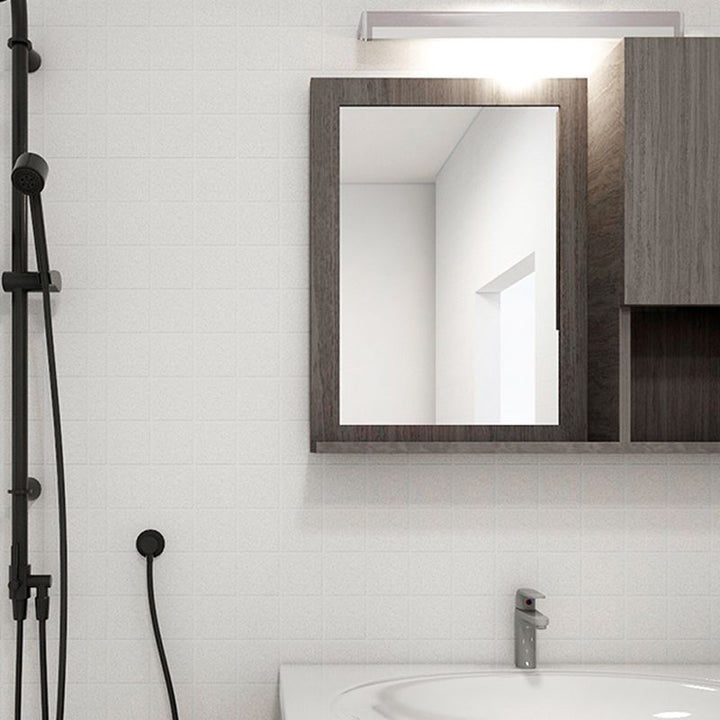 Lisslune | Modern Peel & Stick Tile Plastic Grid Peel/Stick Splash Guard Tile for Shower