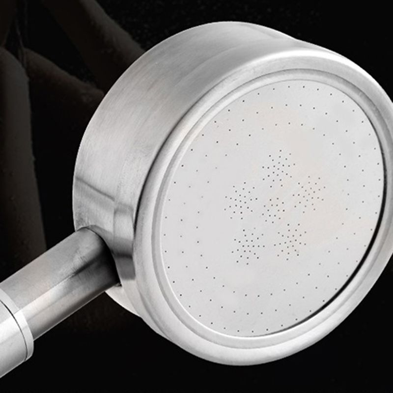 Lisslune | Round Shape Handheld Showerhead Traditional Metal Wall Mounted Hand Shower