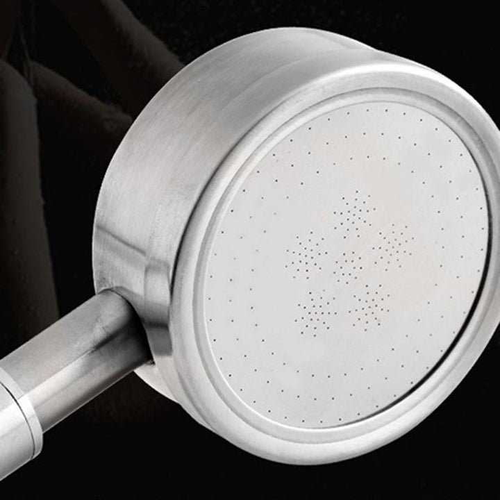 Lisslune | Round Shape Handheld Showerhead Traditional Metal Wall Mounted Hand Shower