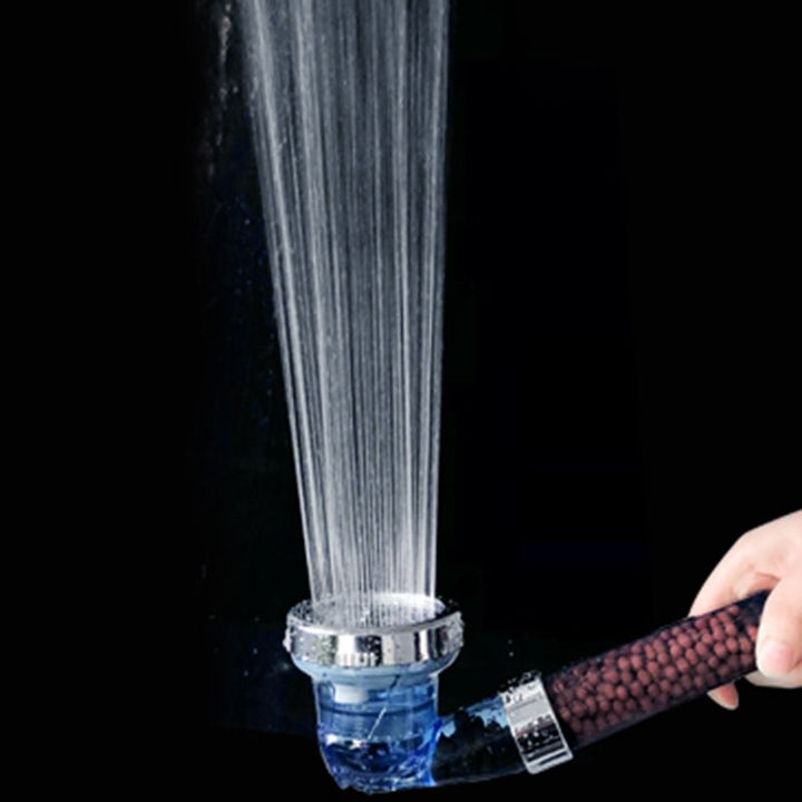 Lisslune | Bathroom Showerhead Plastic Water Filtration Round Hand Shower