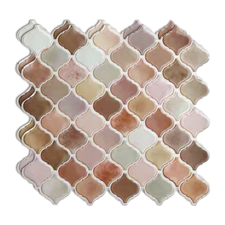 Lisslune | Modern Peel and Stick Backsplash Wall Tile PVC Peel & Stick Field Tile