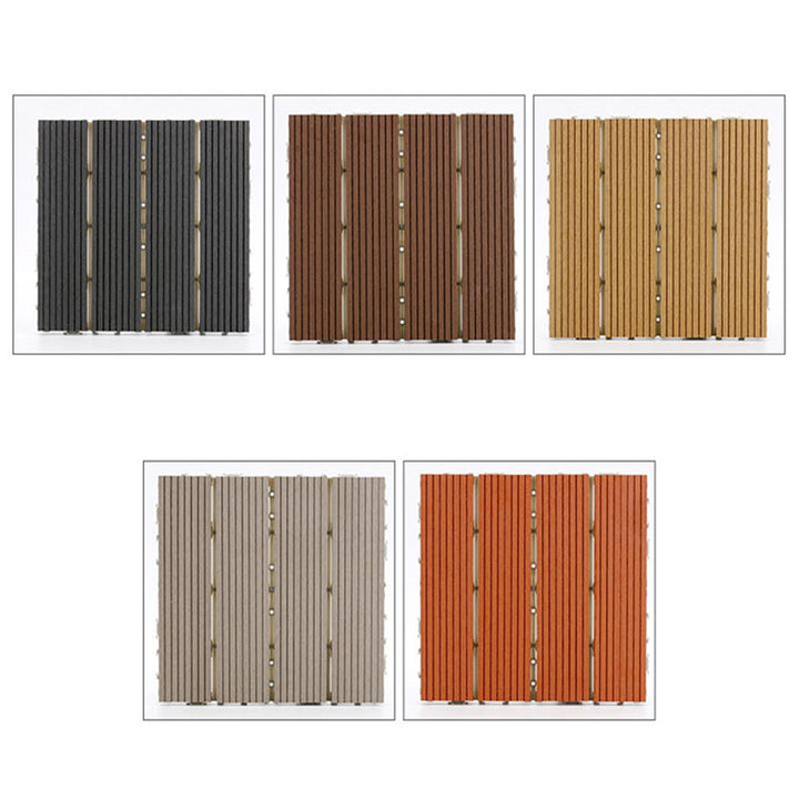 Lisslune | Traditional Floor Tiles Solid Color Click-Lock Flooring Tiles
