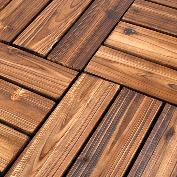 Lisslune | Traditional Wood Parquet Click-Lock Non-Slip Wood Flooring