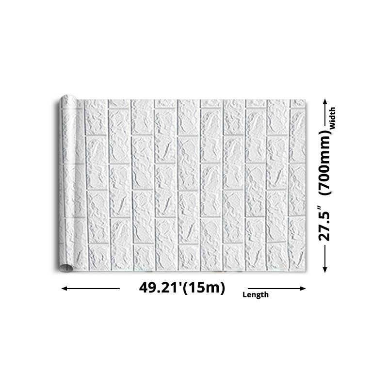 Lisslune | Modern wall-ceiling element for sticking with 3D embossing in white