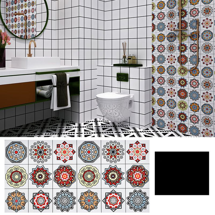 Lisslune | Modern Style Wallpaper Kitchen Single Tile Wallpaper with Rectangular Shape