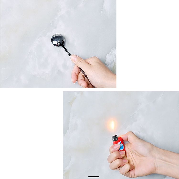 Lisslune | Modern Pearl Wall Bowl PVC Wall Access Plate Peel and Adhesion Tin Plate