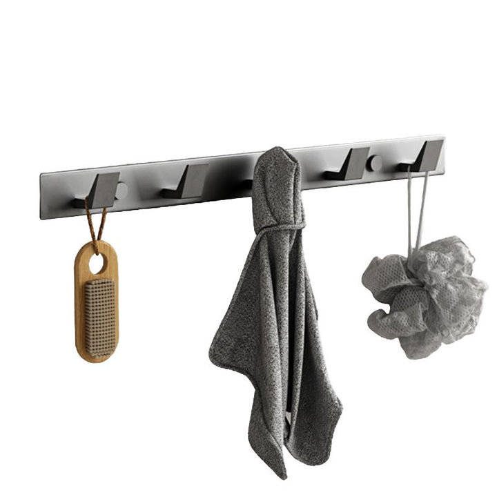 Lisslune | Modern Gray Bathroom Accessory Kit Paper Holder Bathroom Shelf Bathroom Hardware Set
