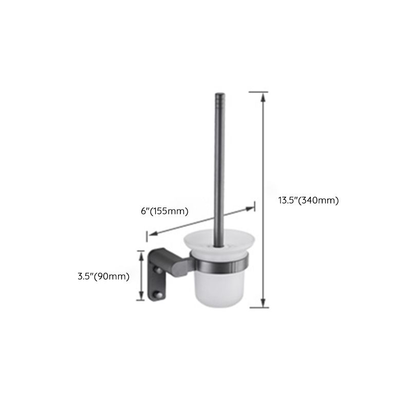 Lisslune | Modern Stainless Steel Towel Ring Bathroom Set Bathroom Shelf Bathroom Accessories Set