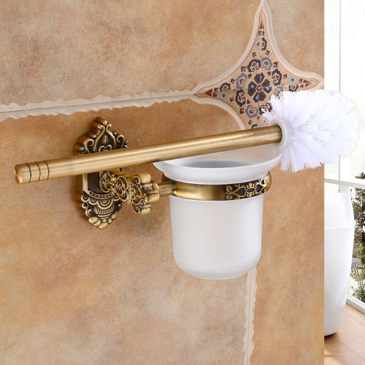 Lisslune | Traditional Metal Bathroom Accessories Hardware Set with Soap Dish