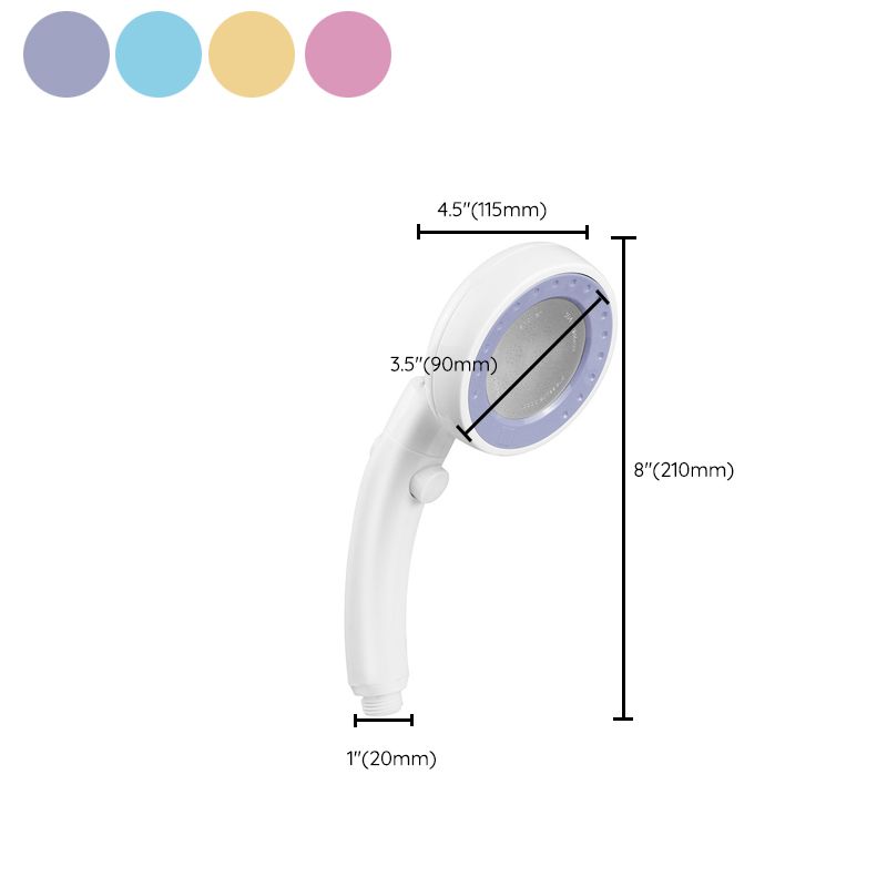 Lisslune | Modern Plastic Showerhead Standard Round Handheld Showers