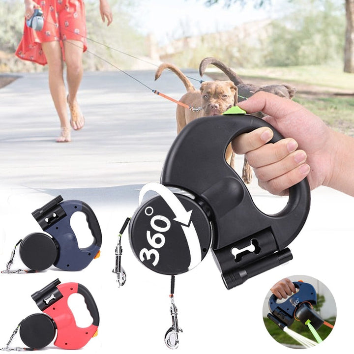 Lisslune | 360 degrees rotating dog leash