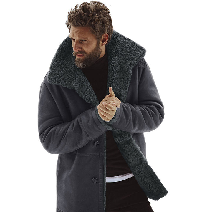 Men's cozy oversized coat Lisslune