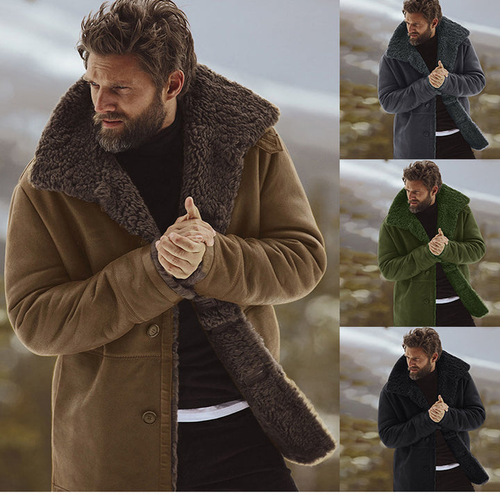 Men's cozy oversized coat Lisslune