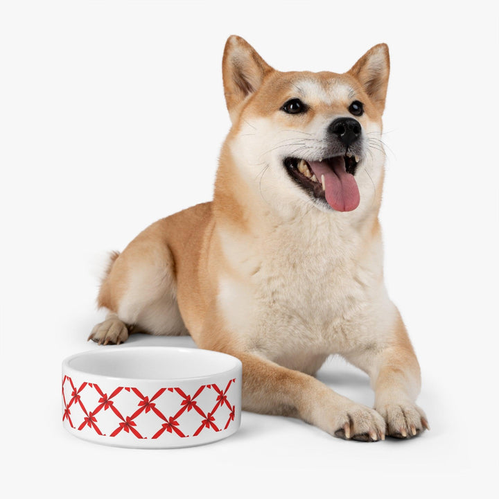 Lisslune | Elegant handcrafted ceramic pet bowls with distinctive print design