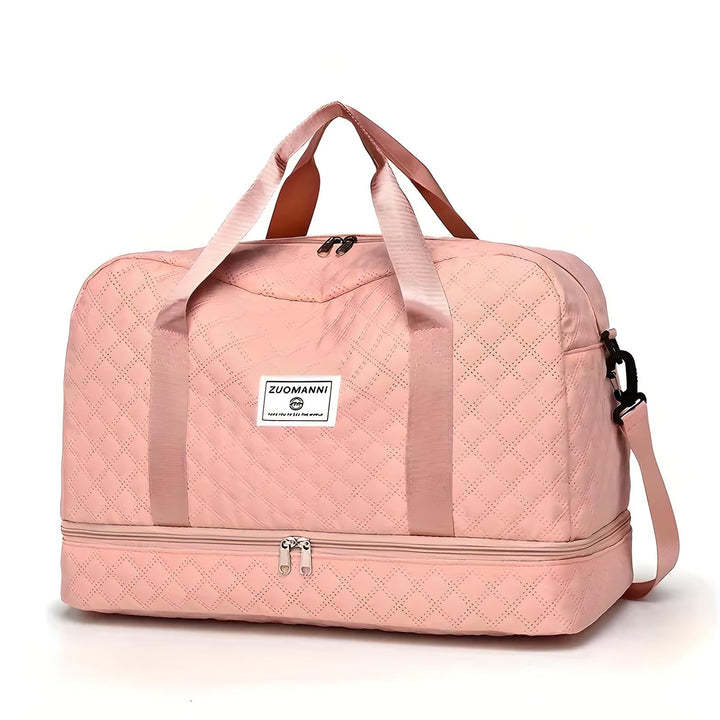 Lisslune | Spacious Weekender Duffle Bag | Water-Resistant, Multi-Compartment & Ideal for Short Trips and Gym Sessions
