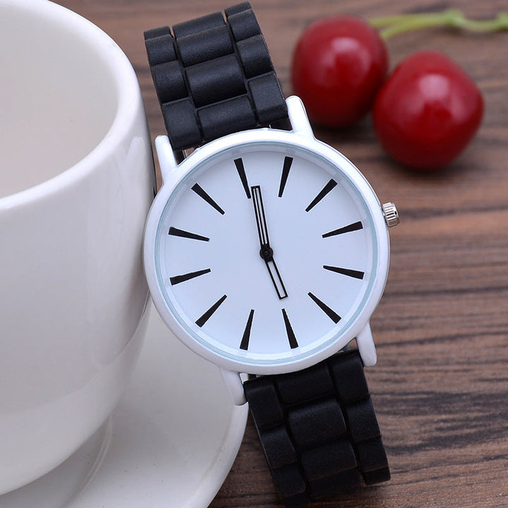 Lisslune | Classic ultra-thin silicone ladies' wristwatch