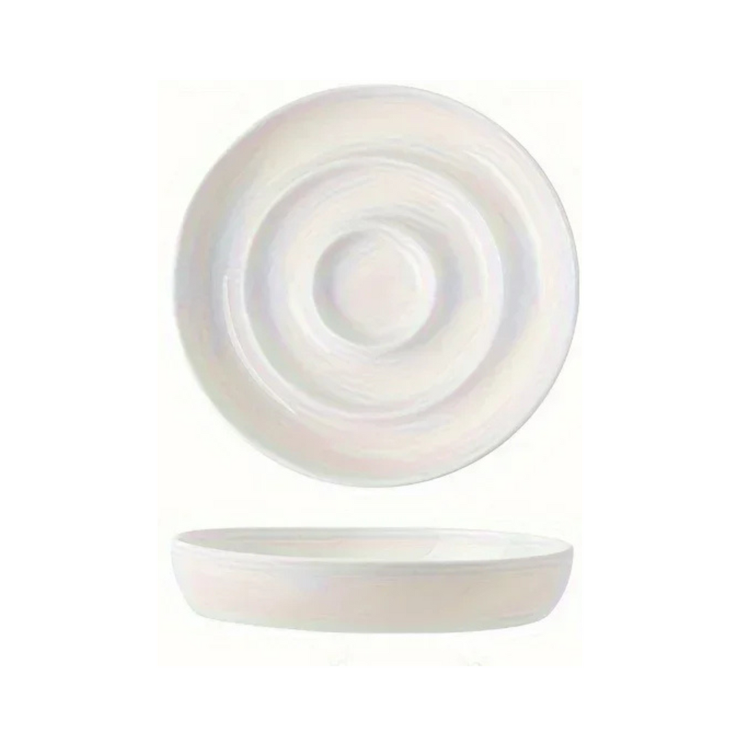Lisslune | Ceramic Anti-Choke Feeding Bowl – Slow Feeder for Cats and Dogs